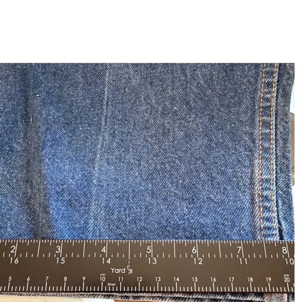 Levi's Jeans Men VTG 46x30 Blue 550 Relaxed Fit Tapered Leg Orange Tab Denim